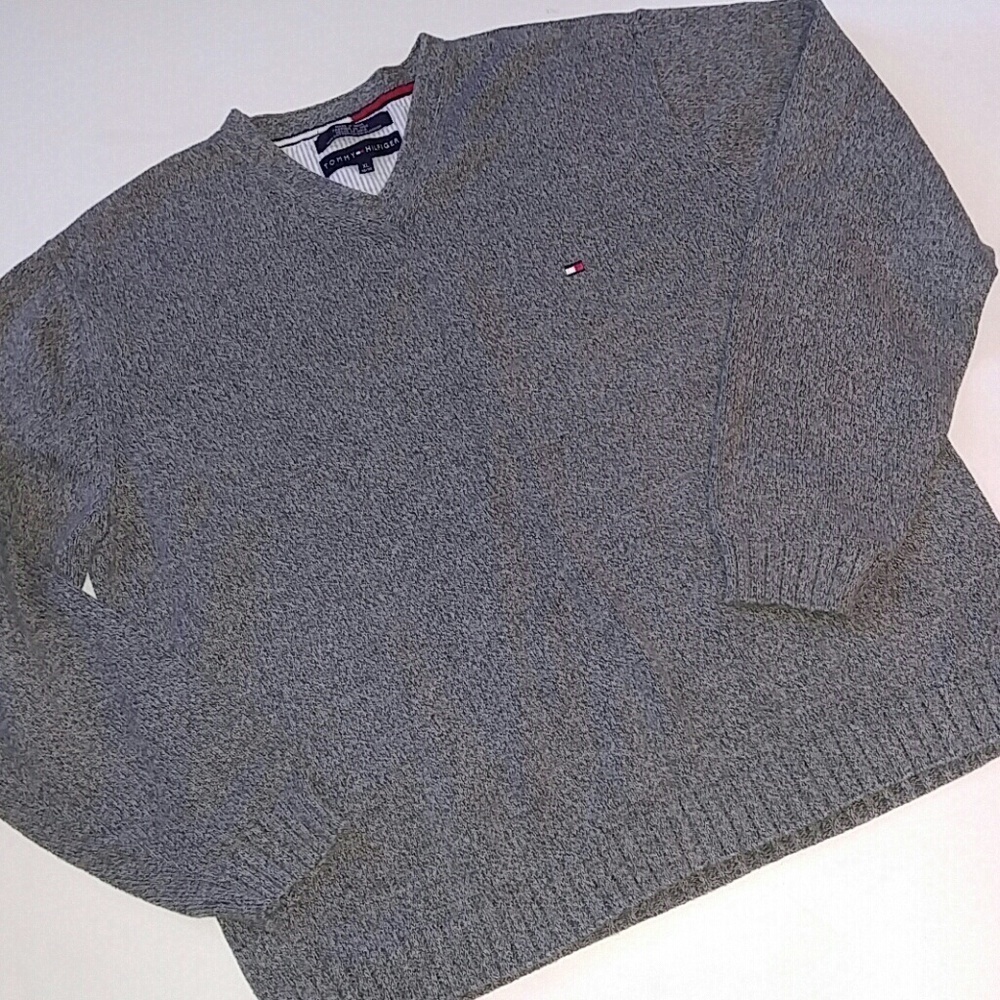Tommy Hilfiger Cotton Pullover Sweater XL